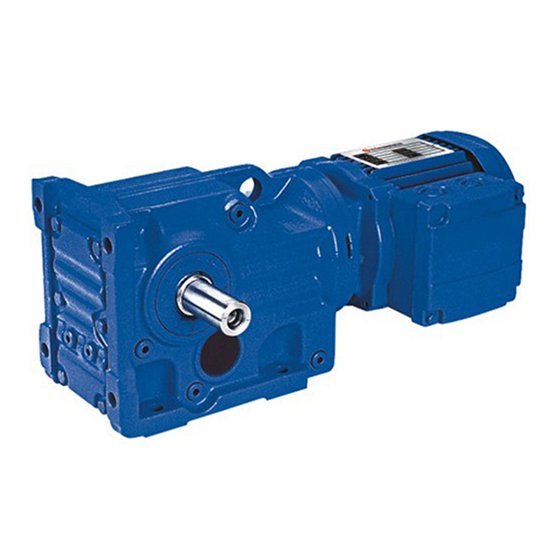 K series helical gear motor bevel housing