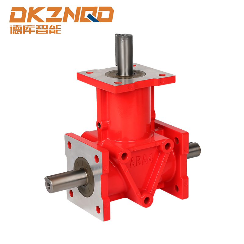 T la caja de engranajes de dirección de engranaje biselado de la serie